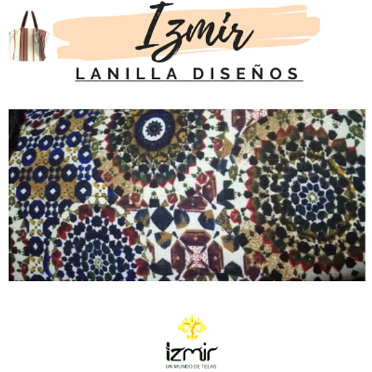 LANILLA ESTAMPADA