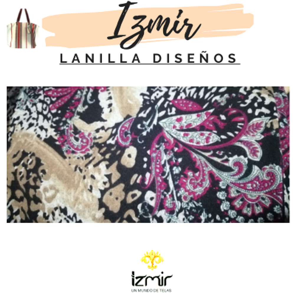 LANILLA ESTAMPADA