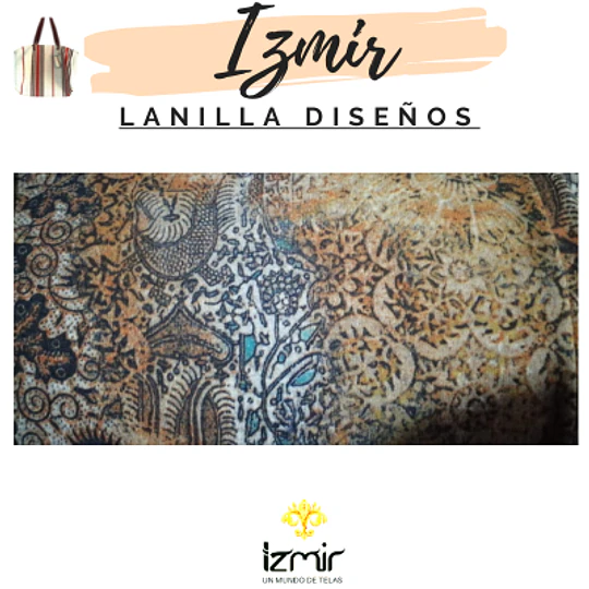 LANILLA ESTAMPADA
