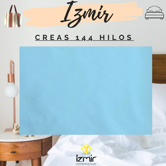 CREA 144 HILOS ESTAMPADA