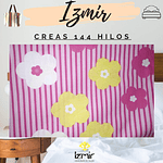 CREA 144 HILOS ESTAMPADA