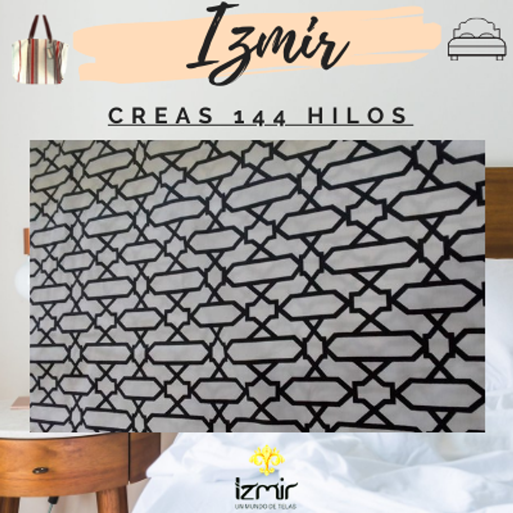 CREA 144 HILOS ESTAMPADA