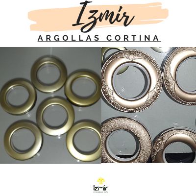 ARGOLLAS PLASTICAS CORTINAS