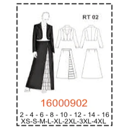 MOLDE TRAJES TIPICOS MUJER 1