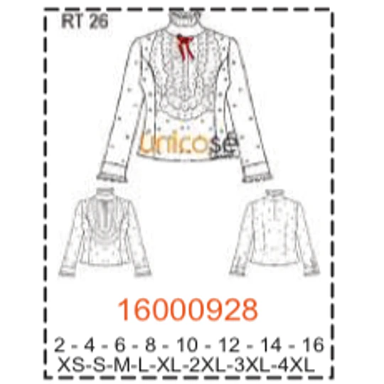 MOLDE TRAJES TIPICOS MUJER 1