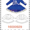 MOLDE TRAJES TIPICOS MUJER 1