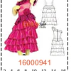 MOLDE TRAJES TIPICOS MUJER 1