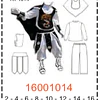 MOLDE TRAJES TIPICOS MUJER 1