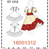 MOLDE TRAJES TIPICOS MUJER 1