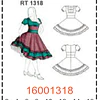 MOLDE TRAJES TIPICOS MUJER 1
