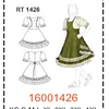 MOLDE TRAJES TIPICOS MUJER 1