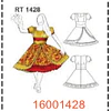 MOLDE TRAJES TIPICOS MUJER 1