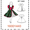 MOLDE TRAJES TIPICOS MUJER 1