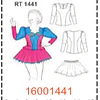 MOLDE TRAJES TIPICOS MUJER 1