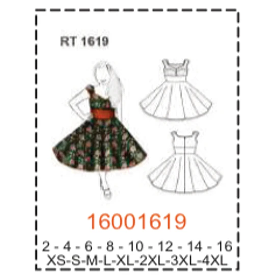MOLDE TRAJES TIPICOS MUJER 1
