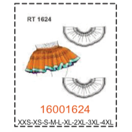 MOLDE TRAJES TIPICOS MUJER 2