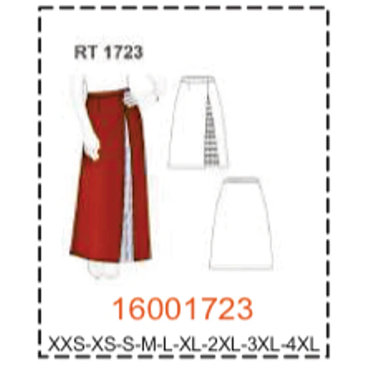 MOLDE TRAJES TIPICOS MUJER 2