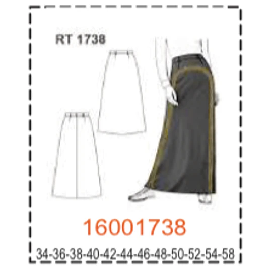 MOLDE TRAJES TIPICOS MUJER 2
