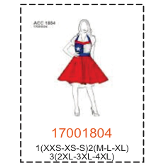MOLDE TRAJES TIPICOS MUJER 2