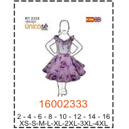 MOLDE TRAJES TIPICOS MUJER 2
