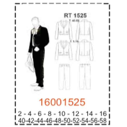 MOLDE TRAJES TIPICOS HOMBRE
