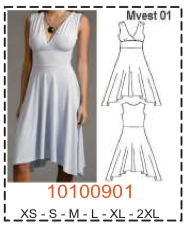 MOLDE  VESTIDOS - MUJER - 1