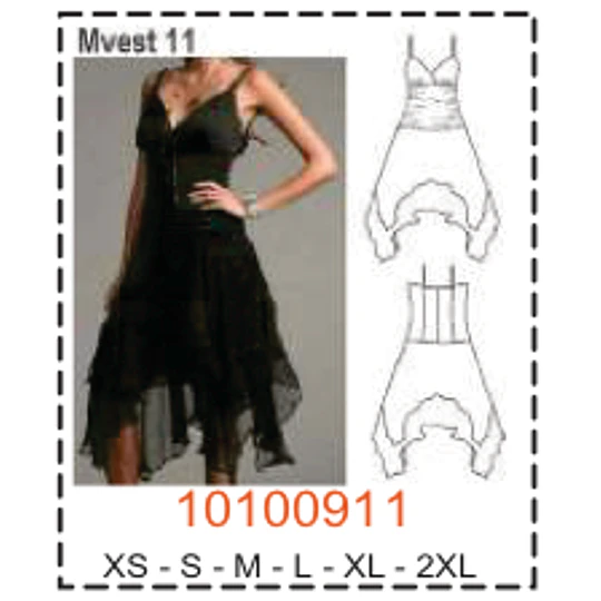 MOLDE  VESTIDOS - MUJER - 1
