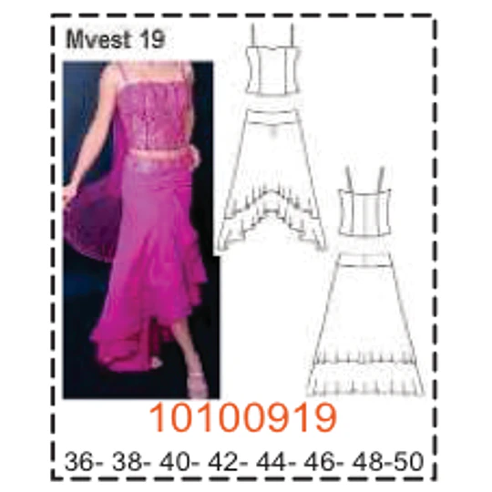 MOLDE  VESTIDOS - MUJER - 1