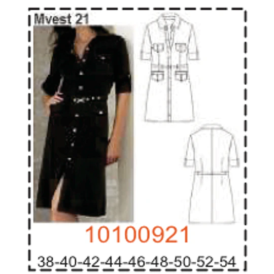 MOLDE  VESTIDOS - MUJER - 1