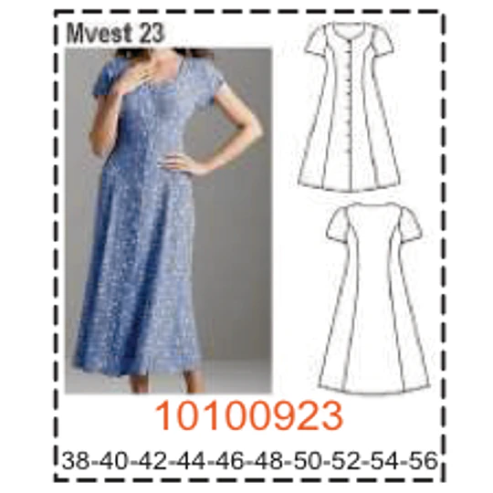 MOLDE  VESTIDOS - MUJER - 1