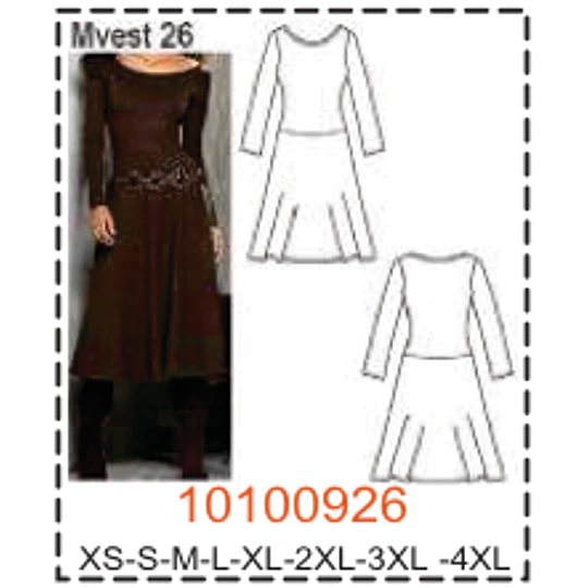 MOLDE  VESTIDOS - MUJER - 1
