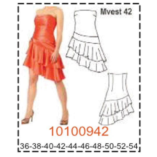 MOLDE  VESTIDOS - MUJER - 1
