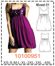 MOLDE  VESTIDOS - MUJER - 2