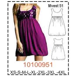 MOLDE  VESTIDOS - MUJER - 2
