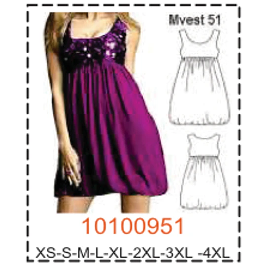 MOLDE  VESTIDOS - MUJER - 2
