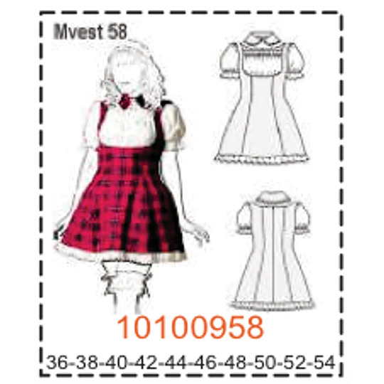 MOLDE  VESTIDOS - MUJER - 2