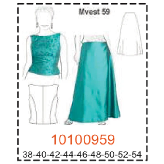 MOLDE  VESTIDOS - MUJER - 2
