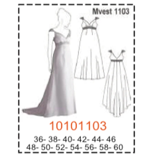 MOLDE  VESTIDOS - MUJER - 2
