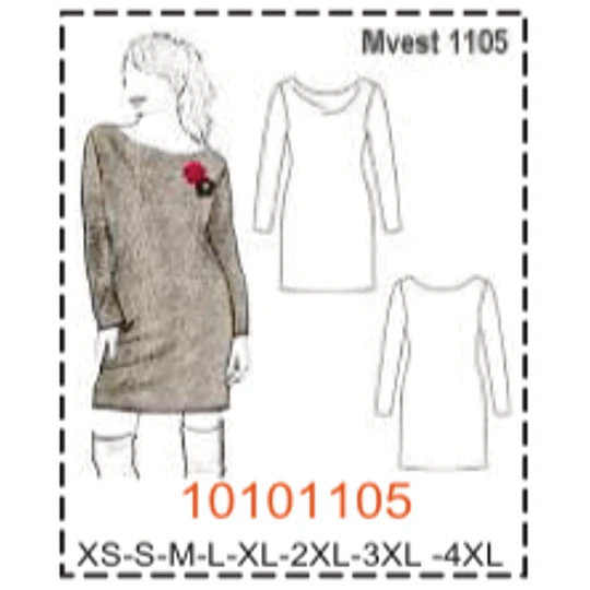 MOLDE  VESTIDOS - MUJER - 2