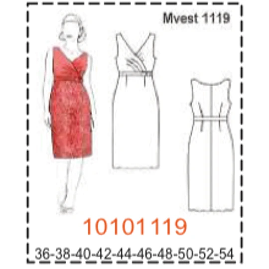 MOLDE  VESTIDOS - MUJER - 3