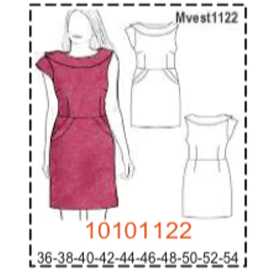 MOLDE  VESTIDOS - MUJER - 3