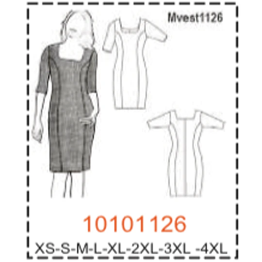 MOLDE  VESTIDOS - MUJER - 3