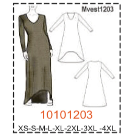 MOLDE  VESTIDOS - MUJER - 3