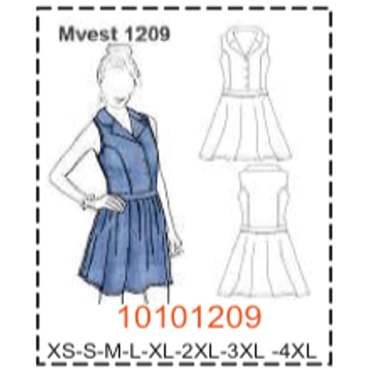MOLDE  VESTIDOS - MUJER - 3