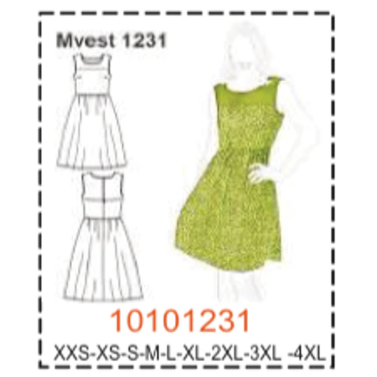 MOLDE  VESTIDOS - MUJER - 4