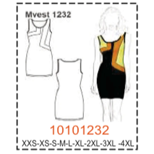 MOLDE  VESTIDOS - MUJER - 4