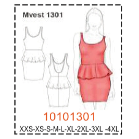 MOLDE  VESTIDOS - MUJER - 4