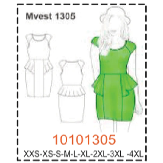 MOLDE  VESTIDOS - MUJER - 4