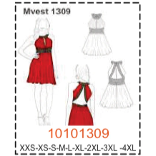 MOLDE  VESTIDOS - MUJER - 4