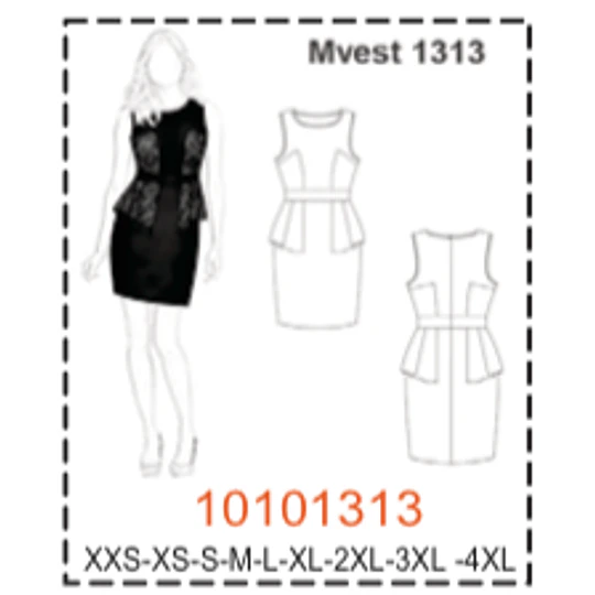 MOLDE  VESTIDOS - MUJER - 4